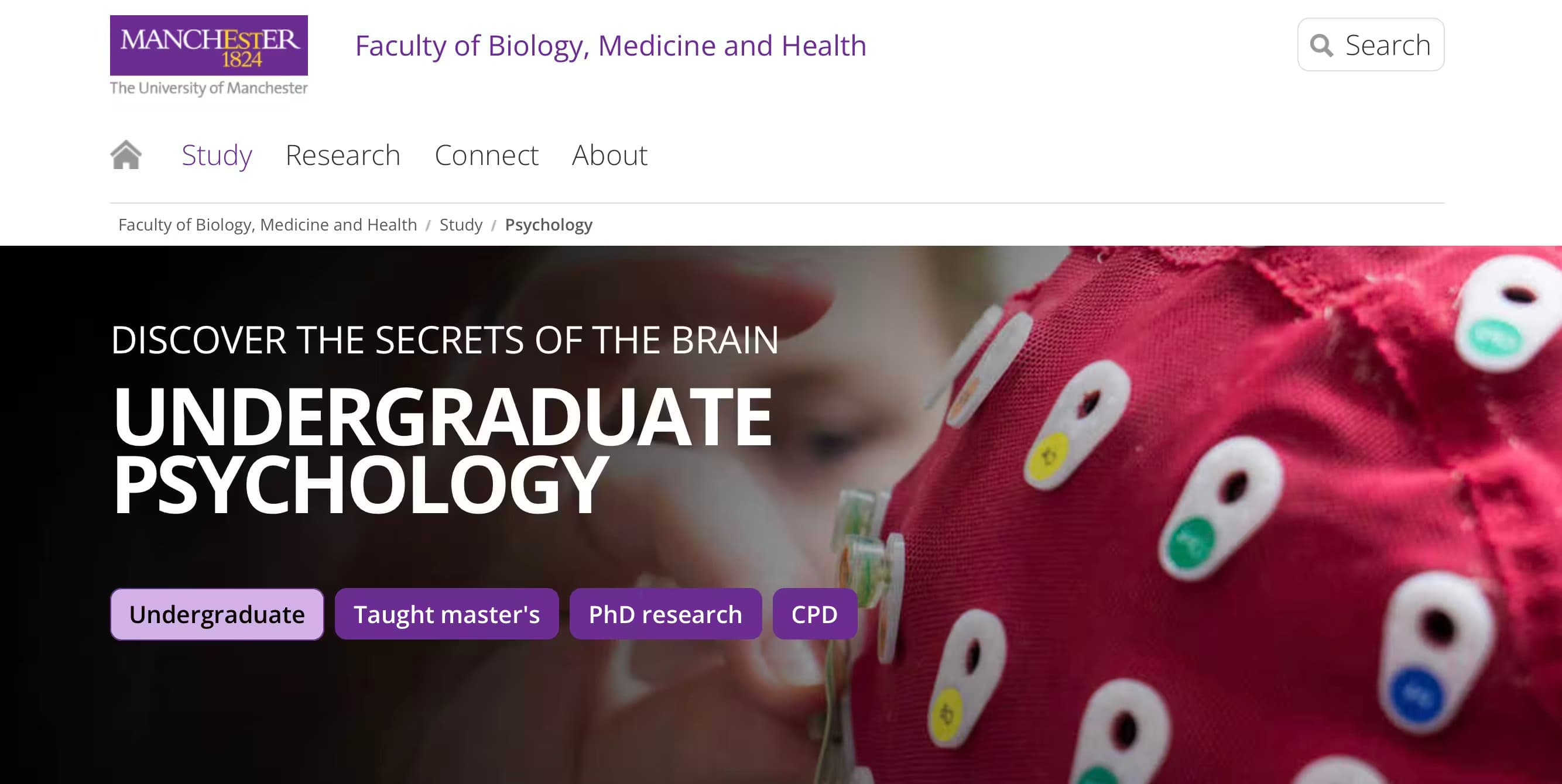 The University of Manchester Department of Psychology
