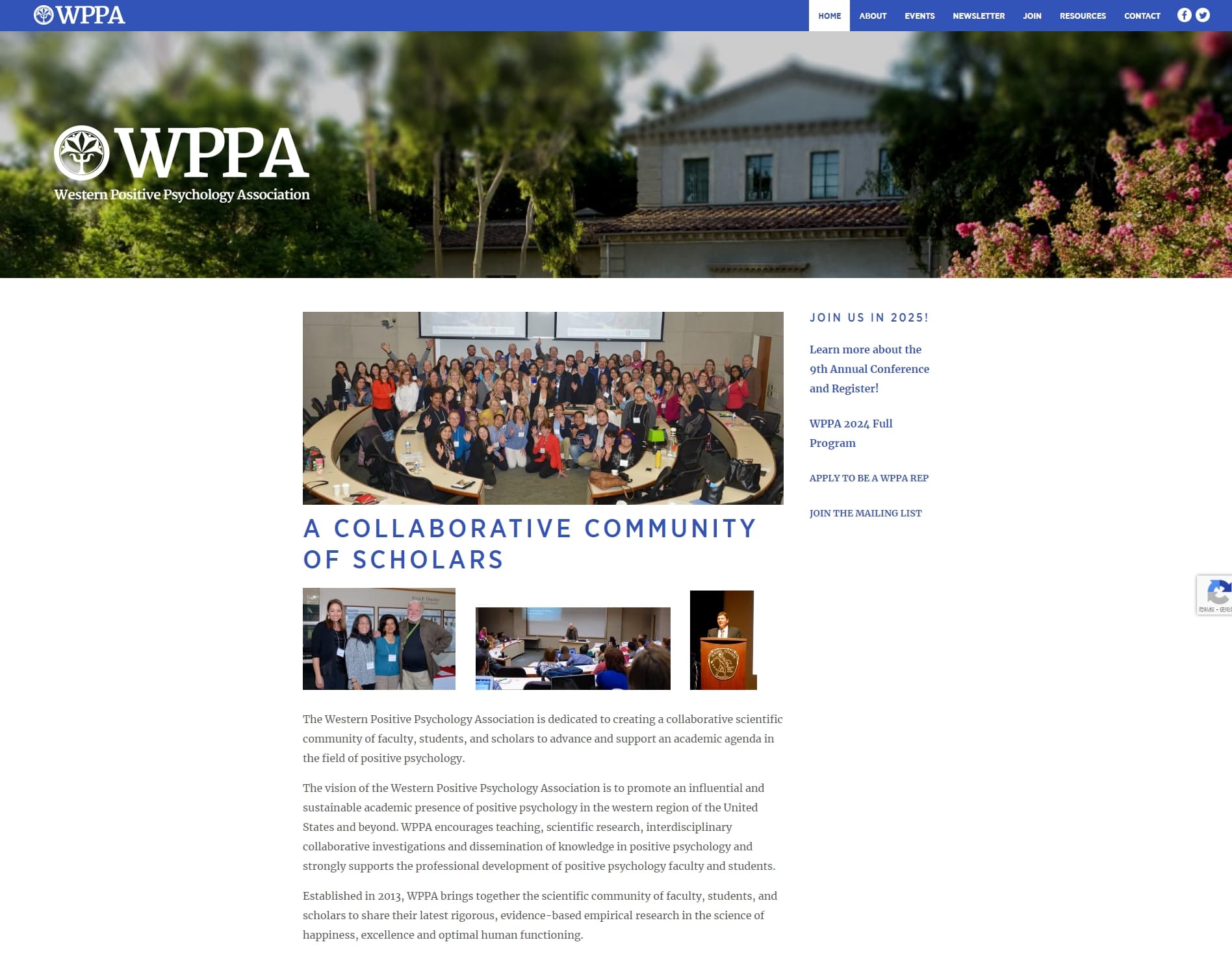 WPPA (Western Positive Psychology Association)
