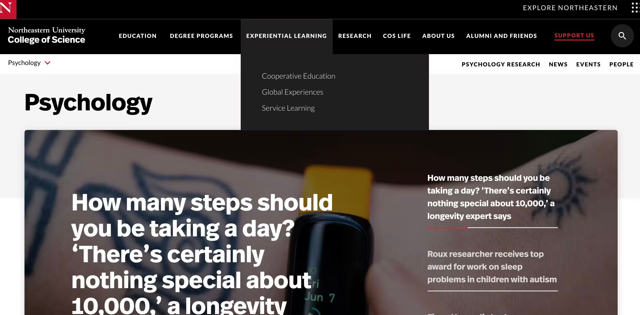 Northeastern University Department of Psychology
