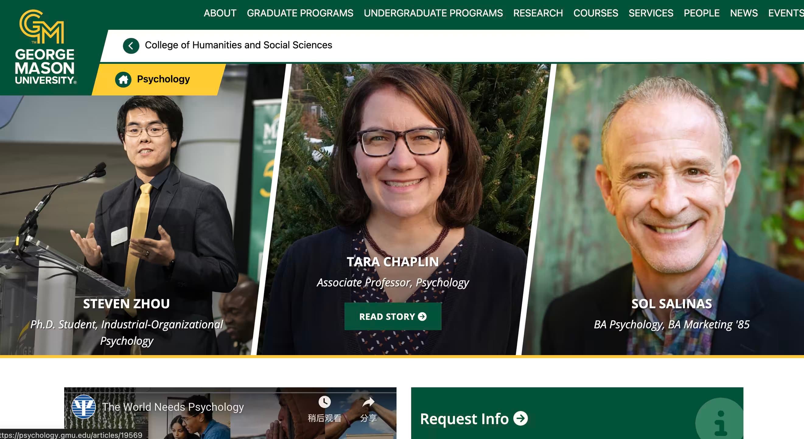 Psychology | GMU