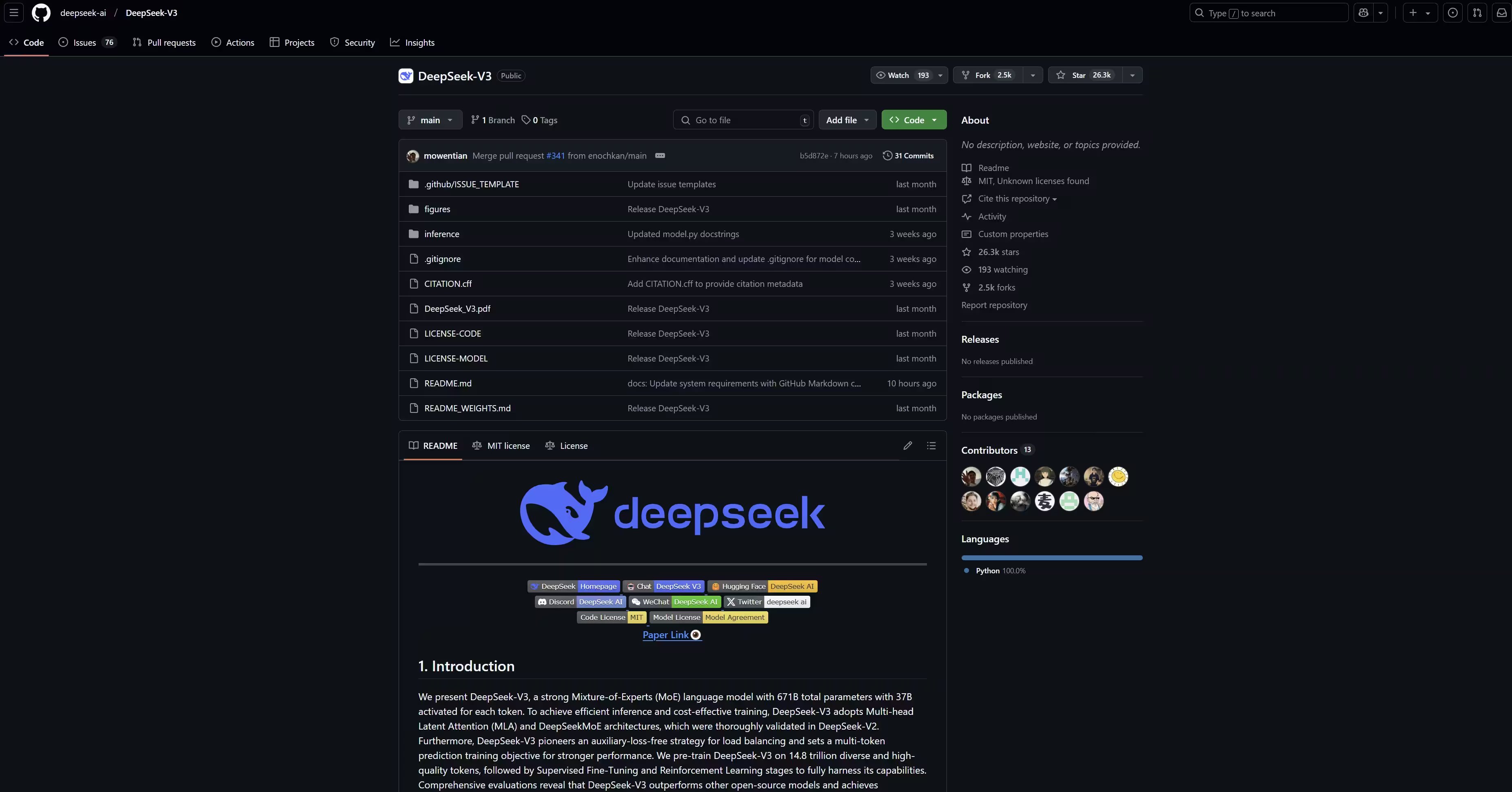 DeepSeek-V3