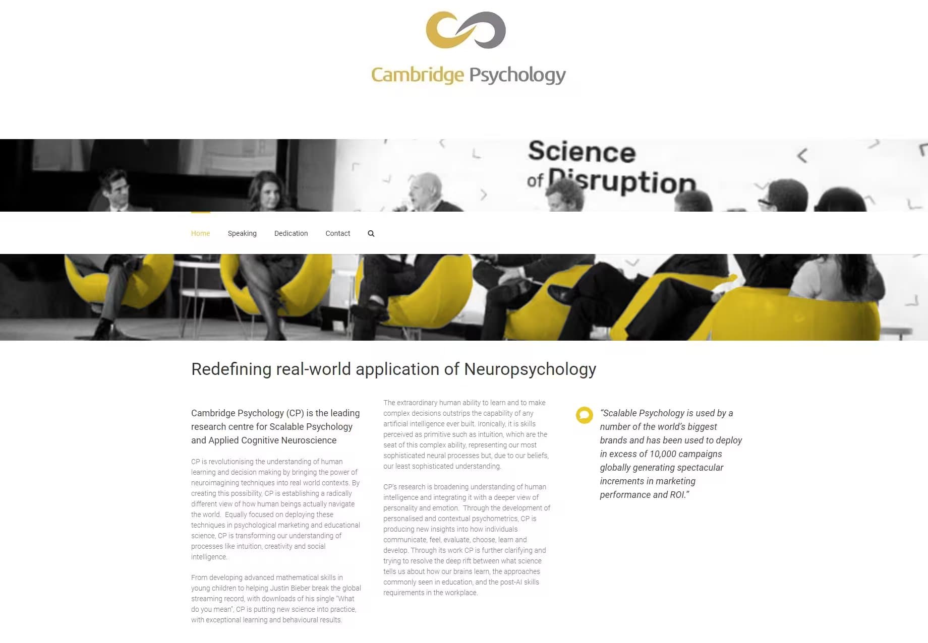 Cambridge Psychology (CP) | Cambridge Scalable Psychology