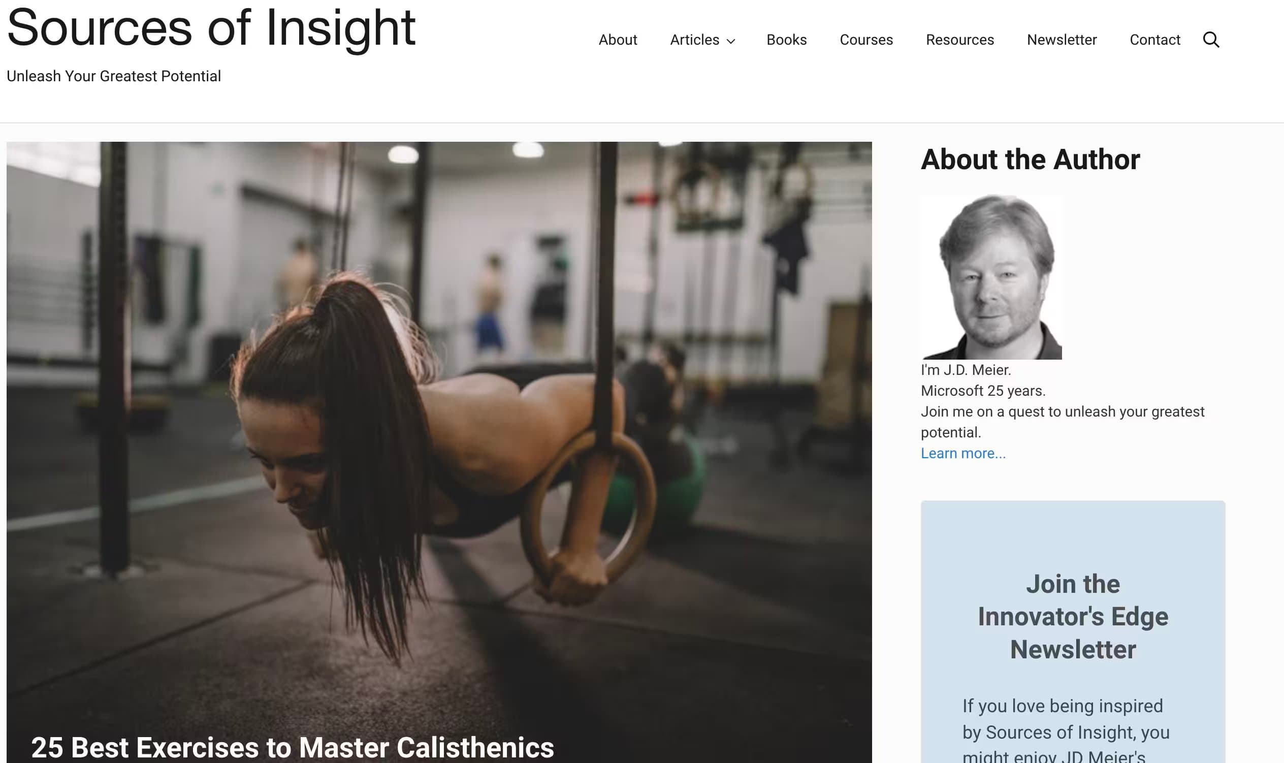 Sources of Insight | Personal Growth and Development