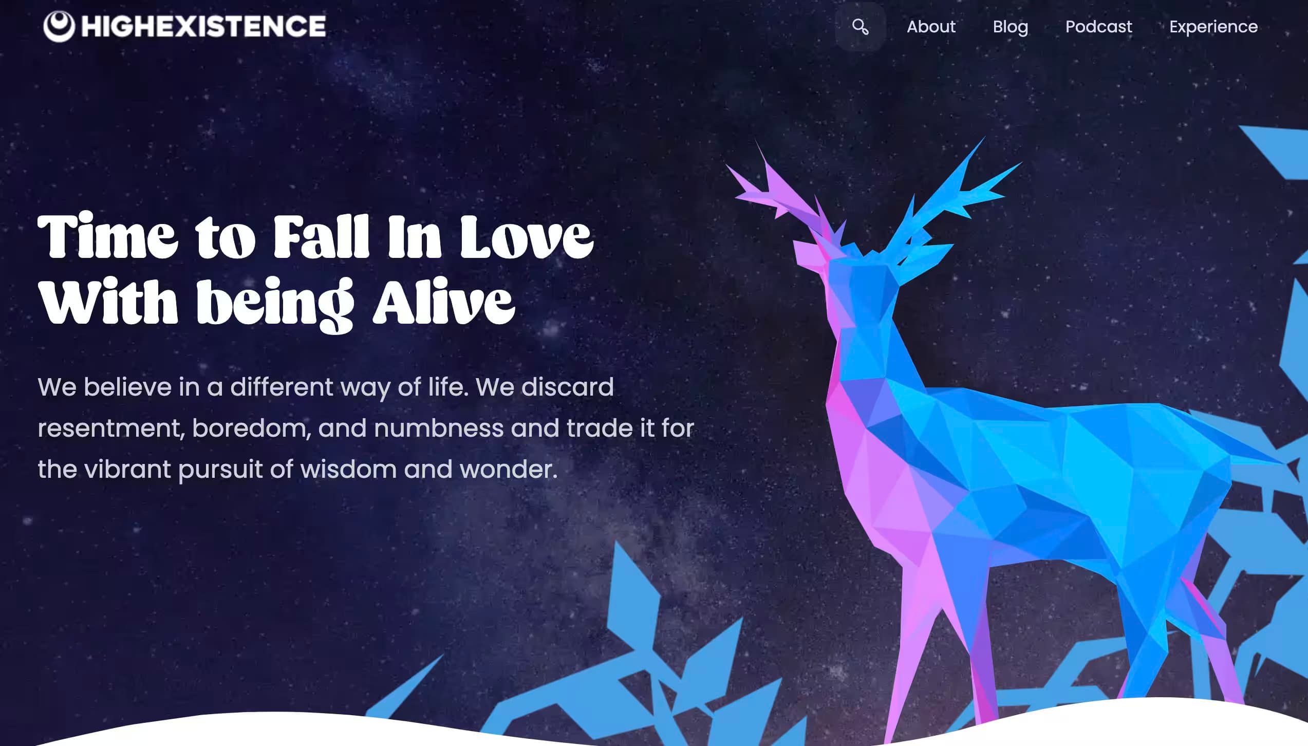 HighExistence | Explore Life's Deepest Questions and Transformative Practices
