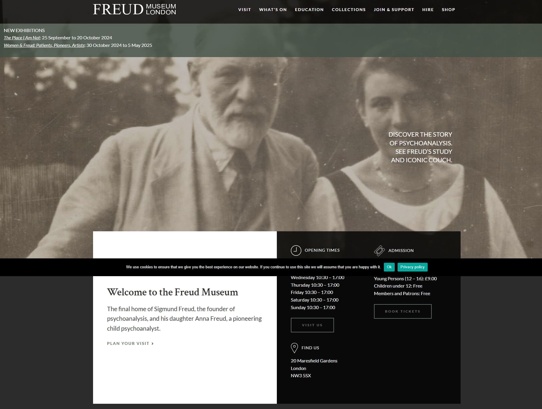 Freud Museum London - The Home of Sigmund Freud