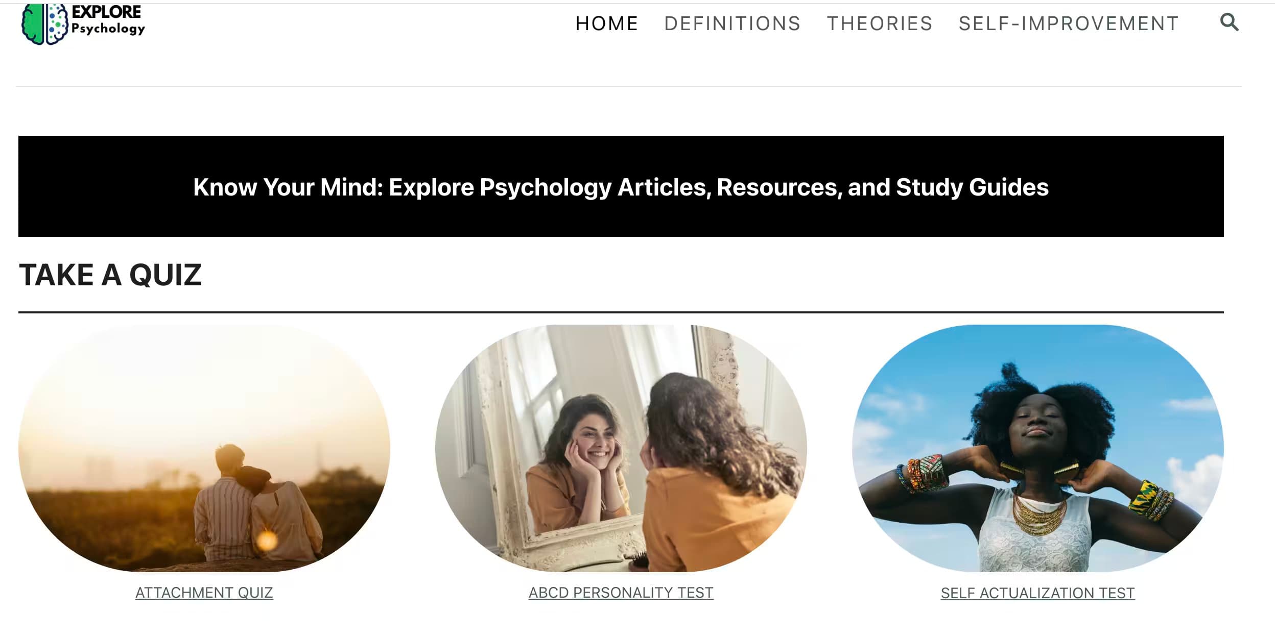 Explore Psychology: Study Guides, Theories, Quizzes (and More)