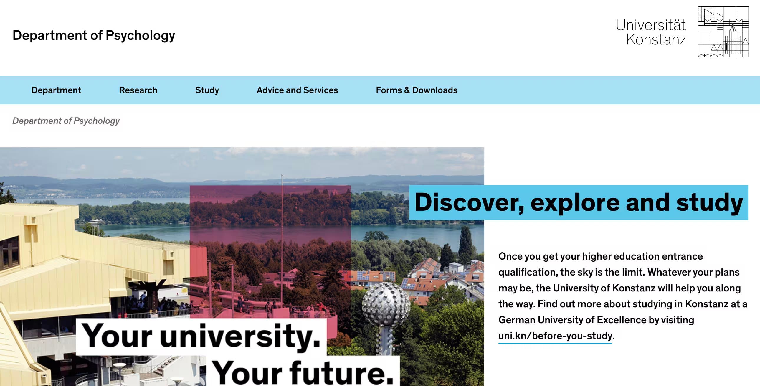 uni-konstanz Department of Psychology | University of Konstanz