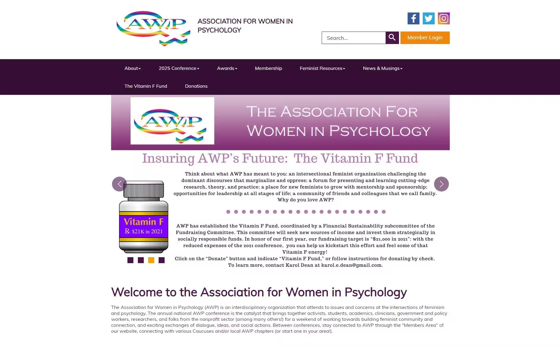 Association for Women in Psychology (AWP)