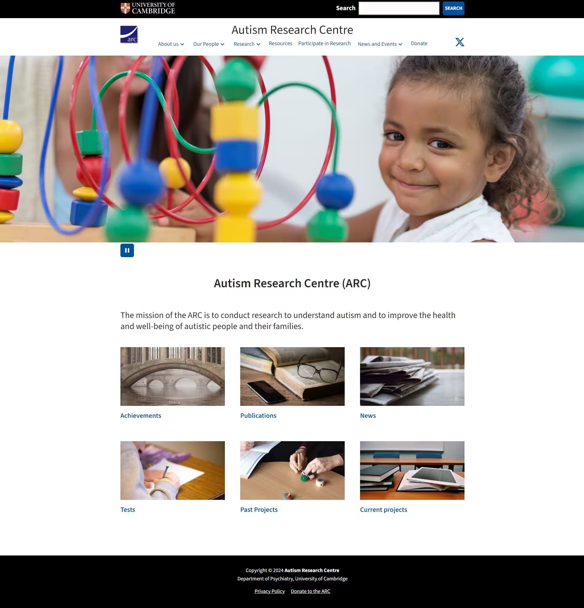 Autism Research Centre - Department of Psychiatry, University of Cambridge