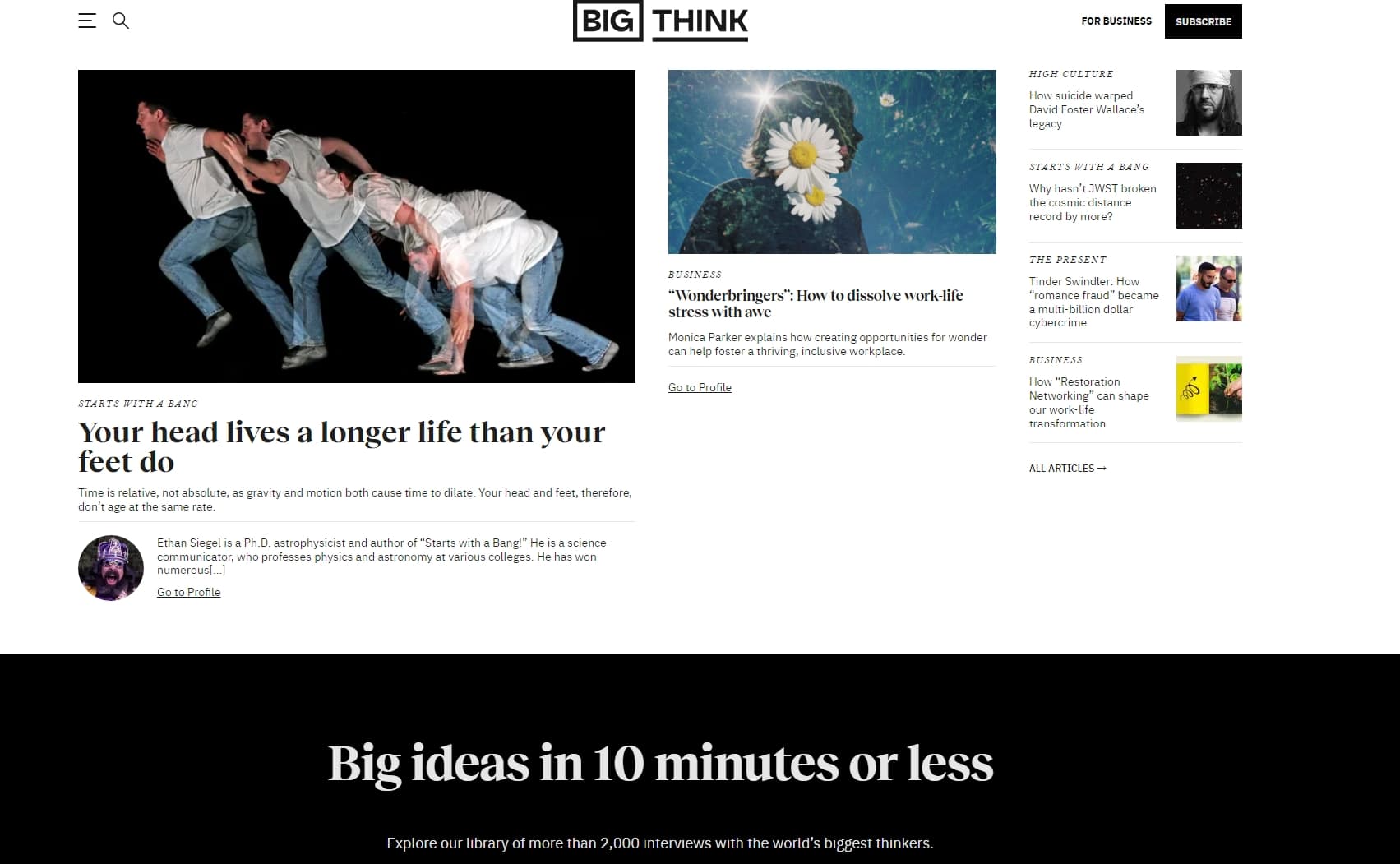 Big Think - Smarter, Faster