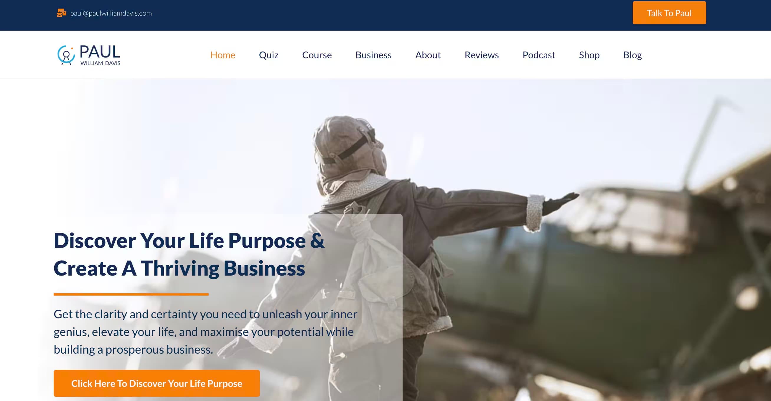 Paul William Davis| Find Your Life Purpose | What To Do In Life | Life Purpose