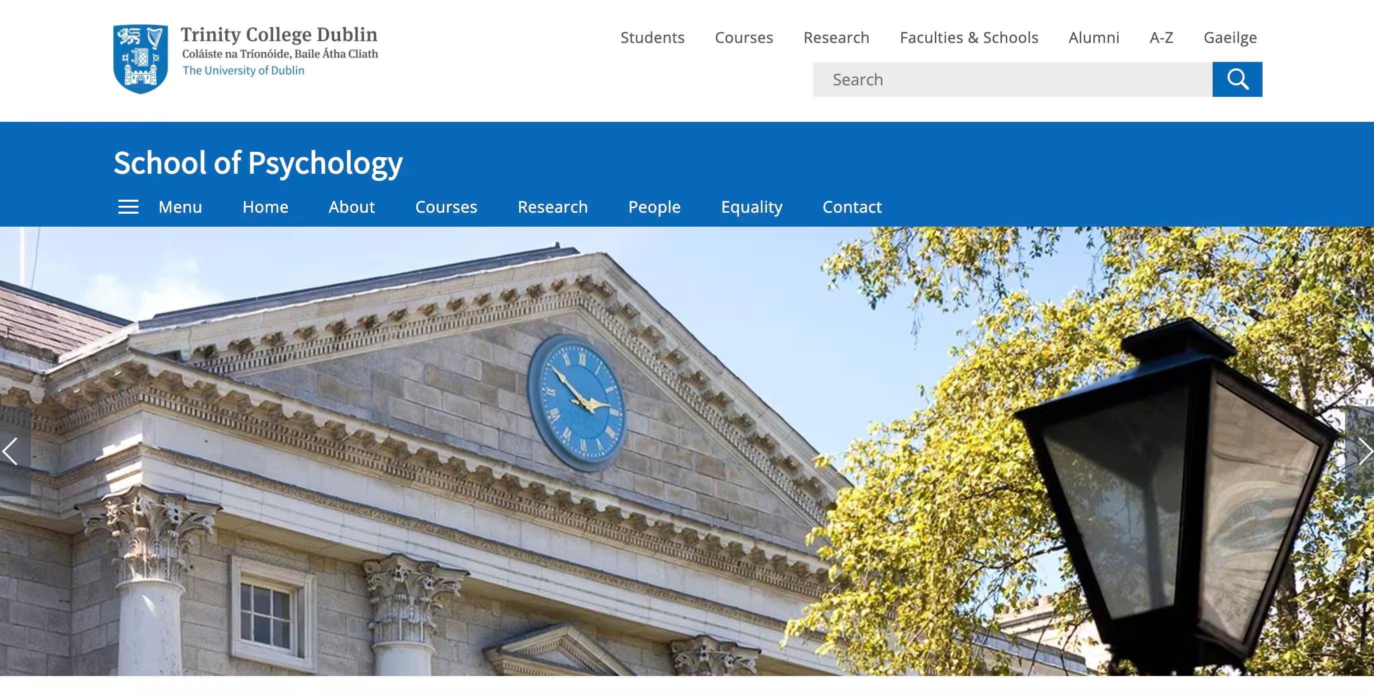 Trinity College Dublin School of Psychology