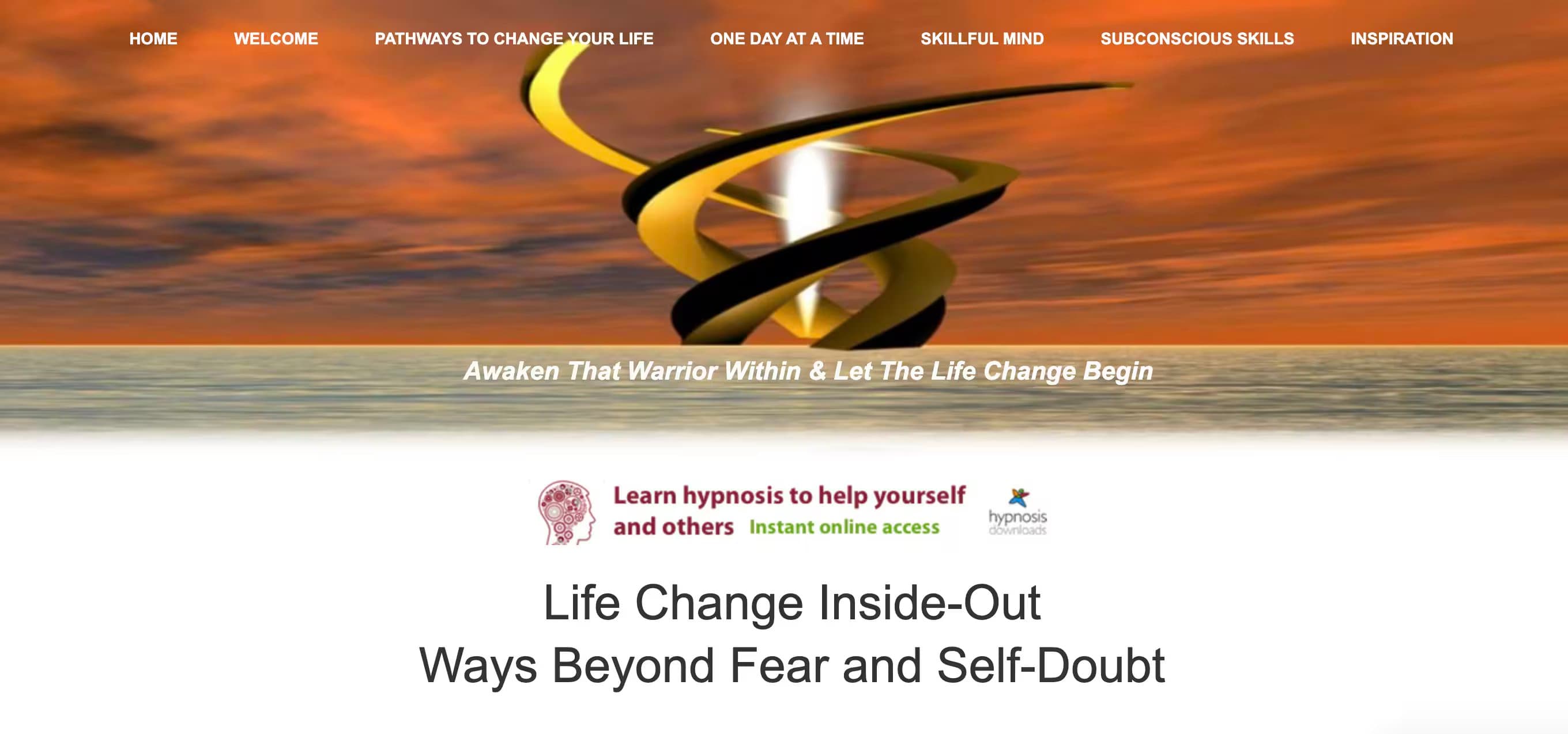 Inspired Life Change and the Warrior Within
