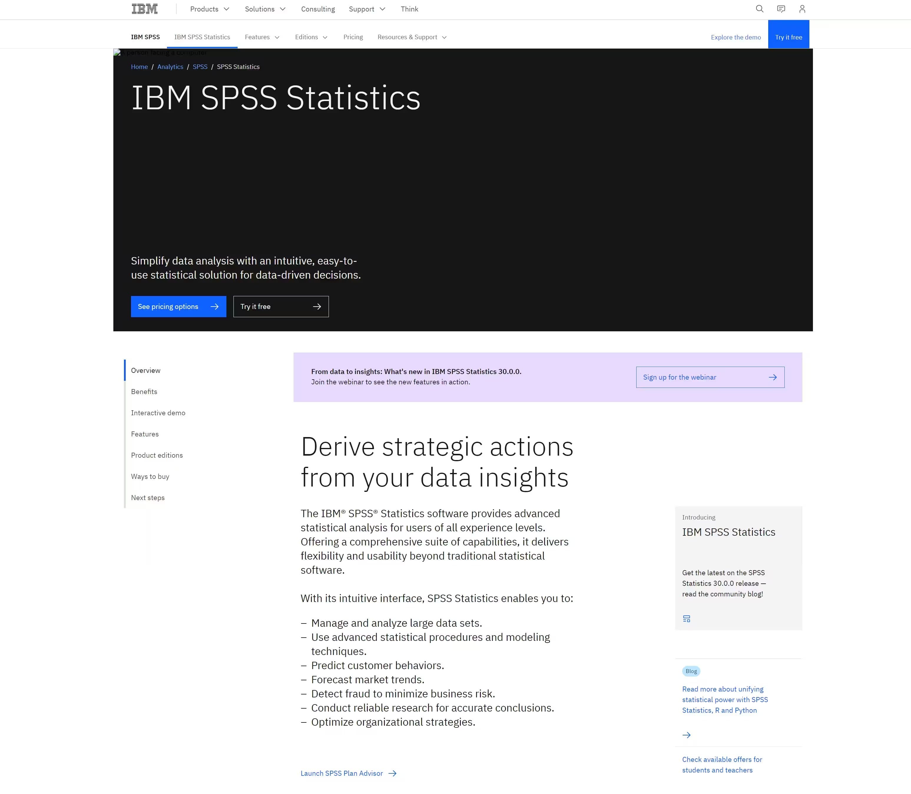 IBM SPSS Statistics