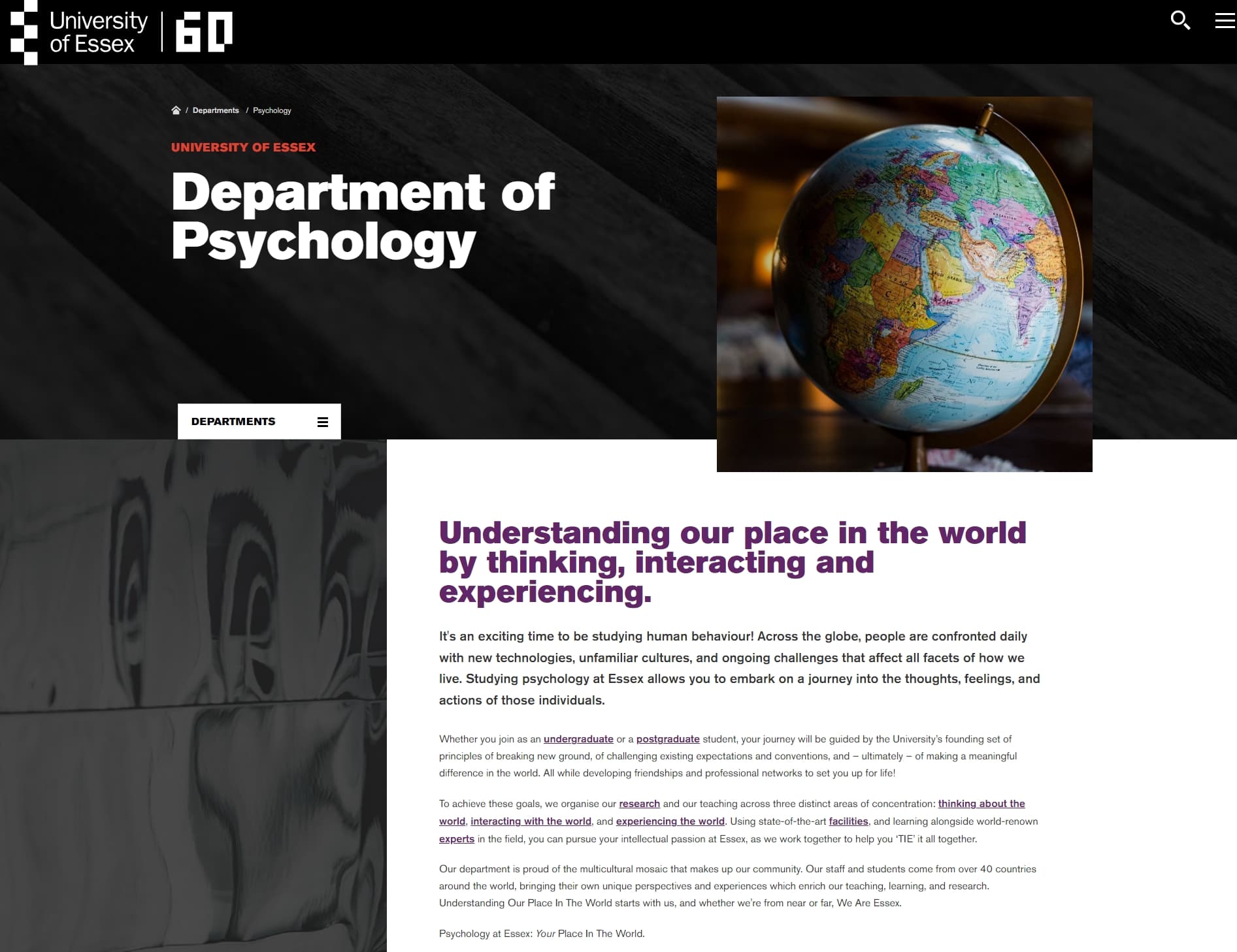 Department of Psychology - University of Essex