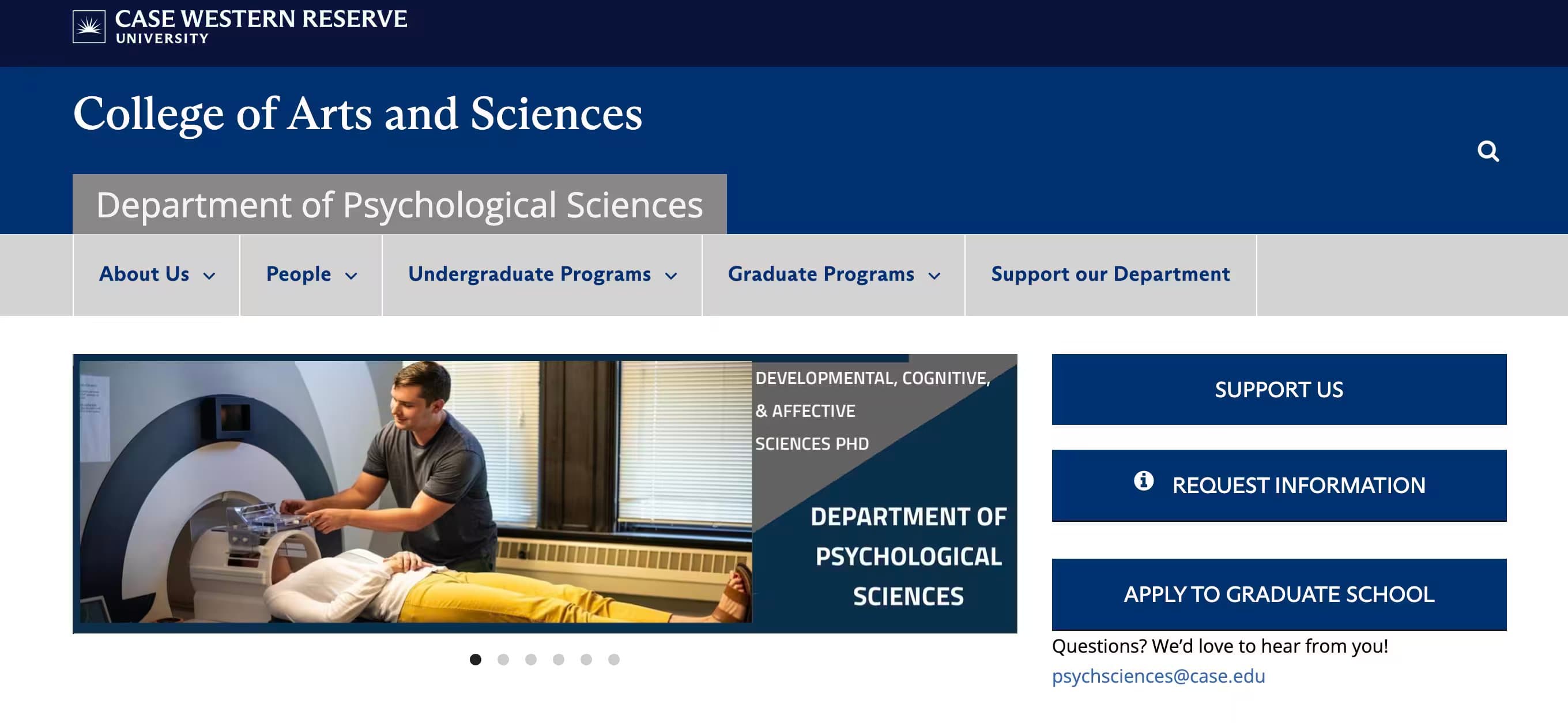 Case Western Reserve University Department of Psychology (CWRU)