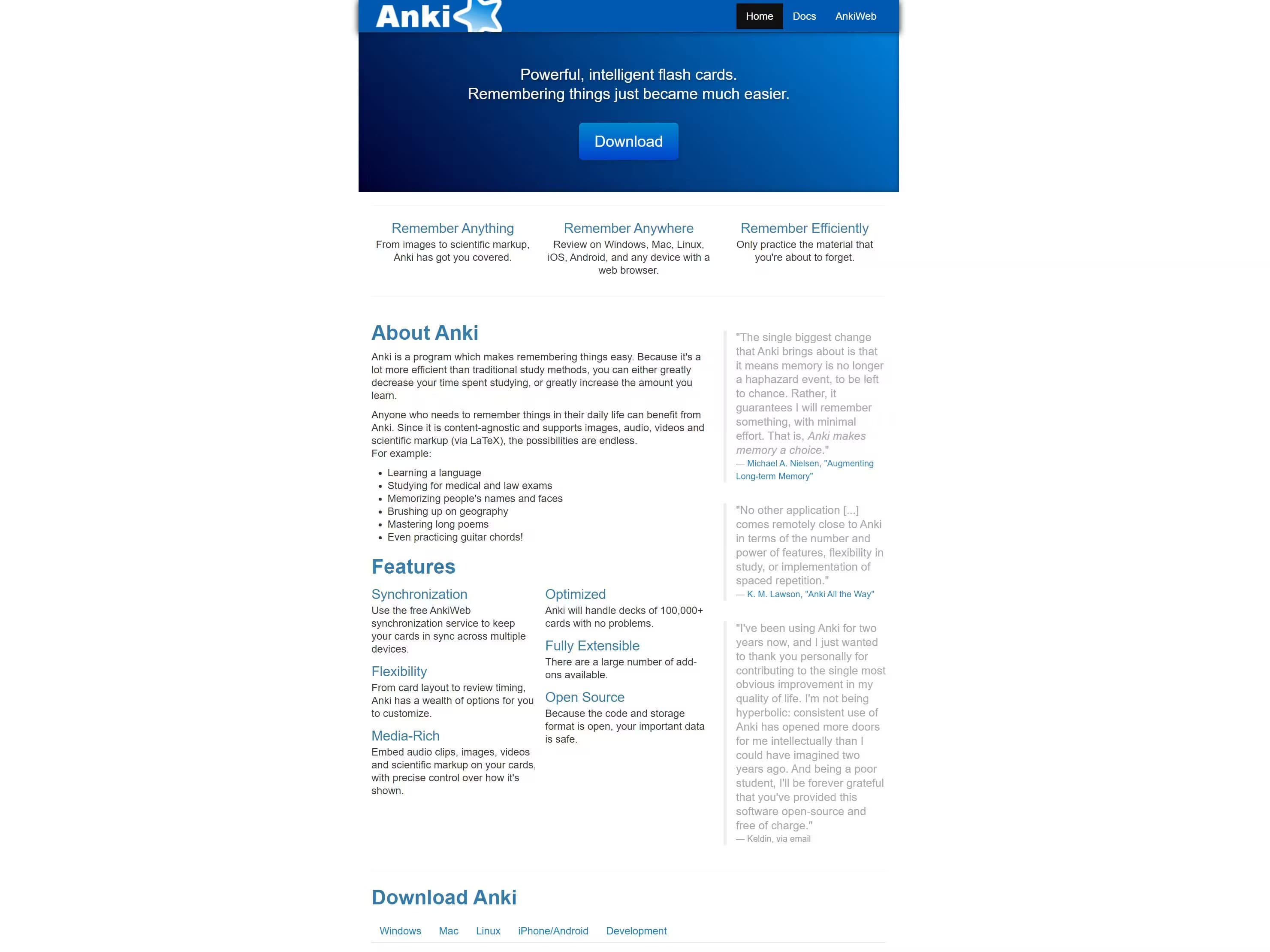 AnkiWeb