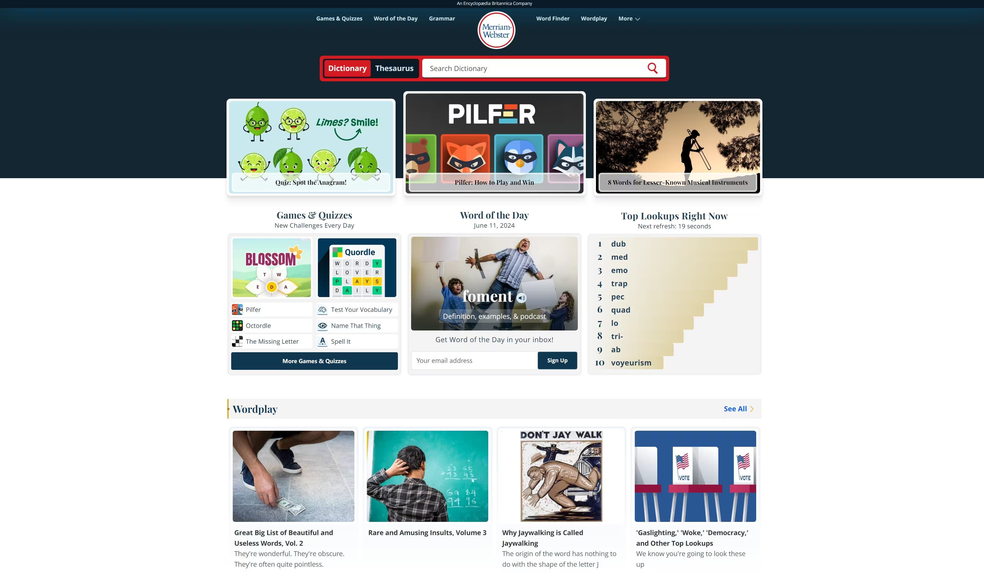 Merriam-Webster: America's Most Trusted Dictionary