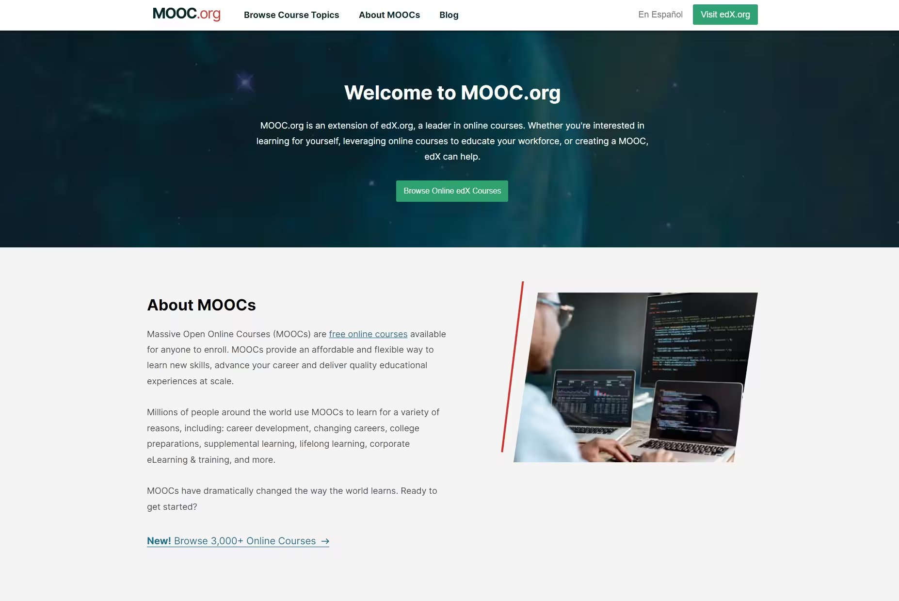 MOOC.org | Massive Open Online Courses | An edX Site