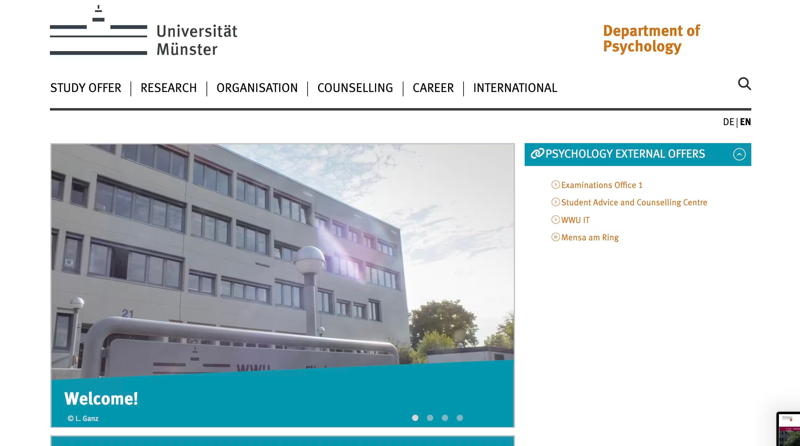 Fachrichtung Psychologie-uni-muenster