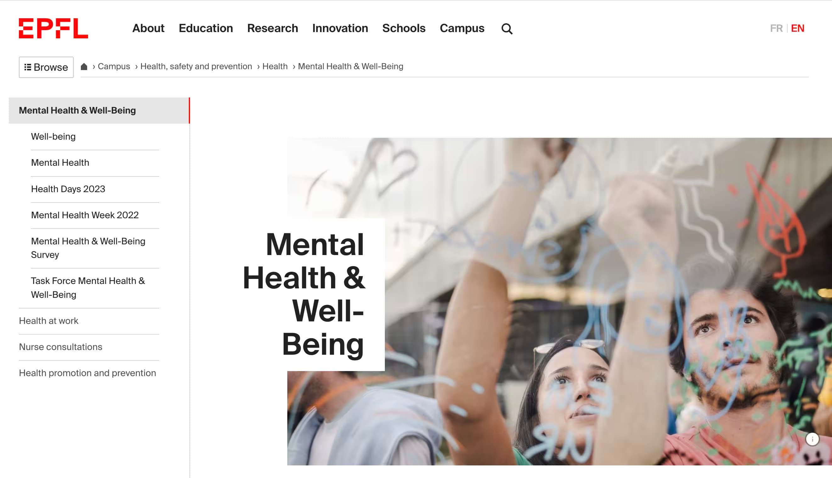 EPFL Mental Health & Well-Being