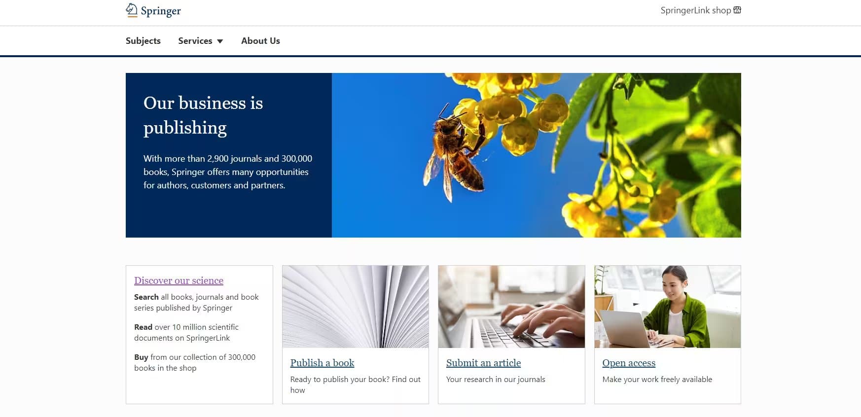 Springer - International Publisher Science, Technology, Medicine