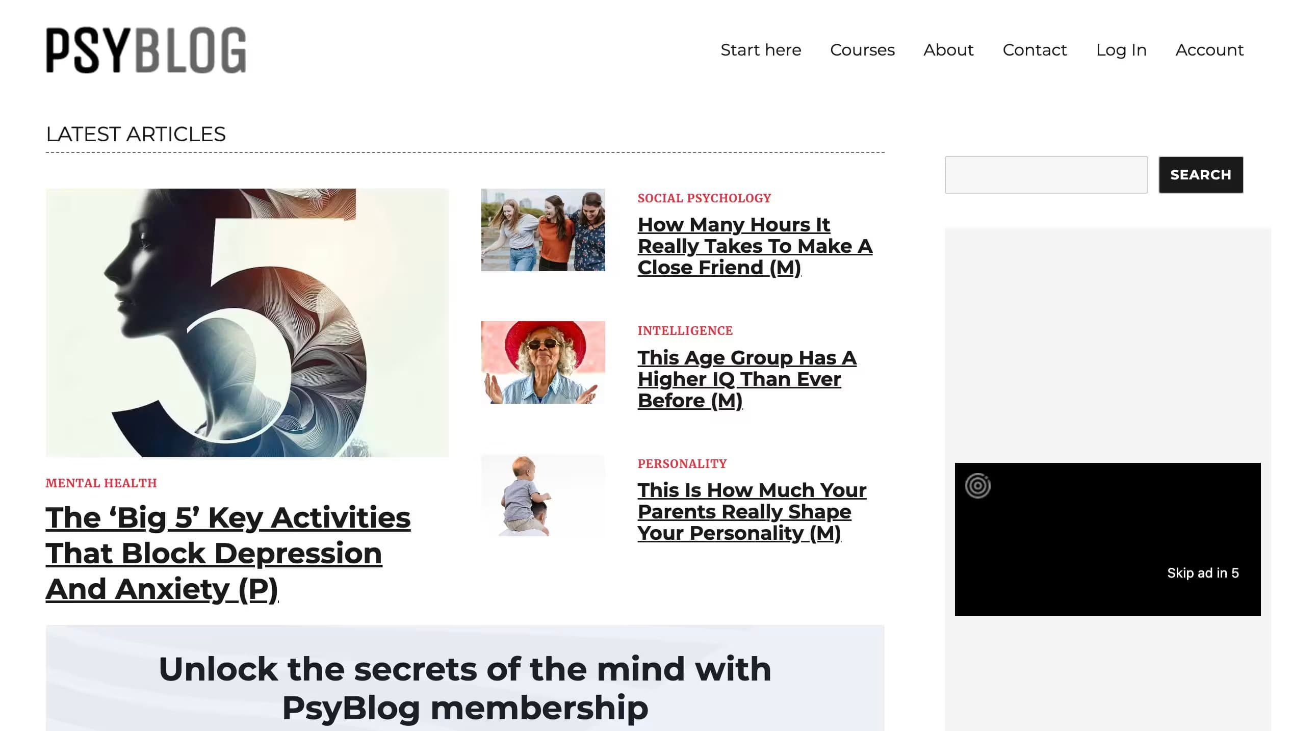 PsyBlog - Understand Your Mind With The Science Of Psychology