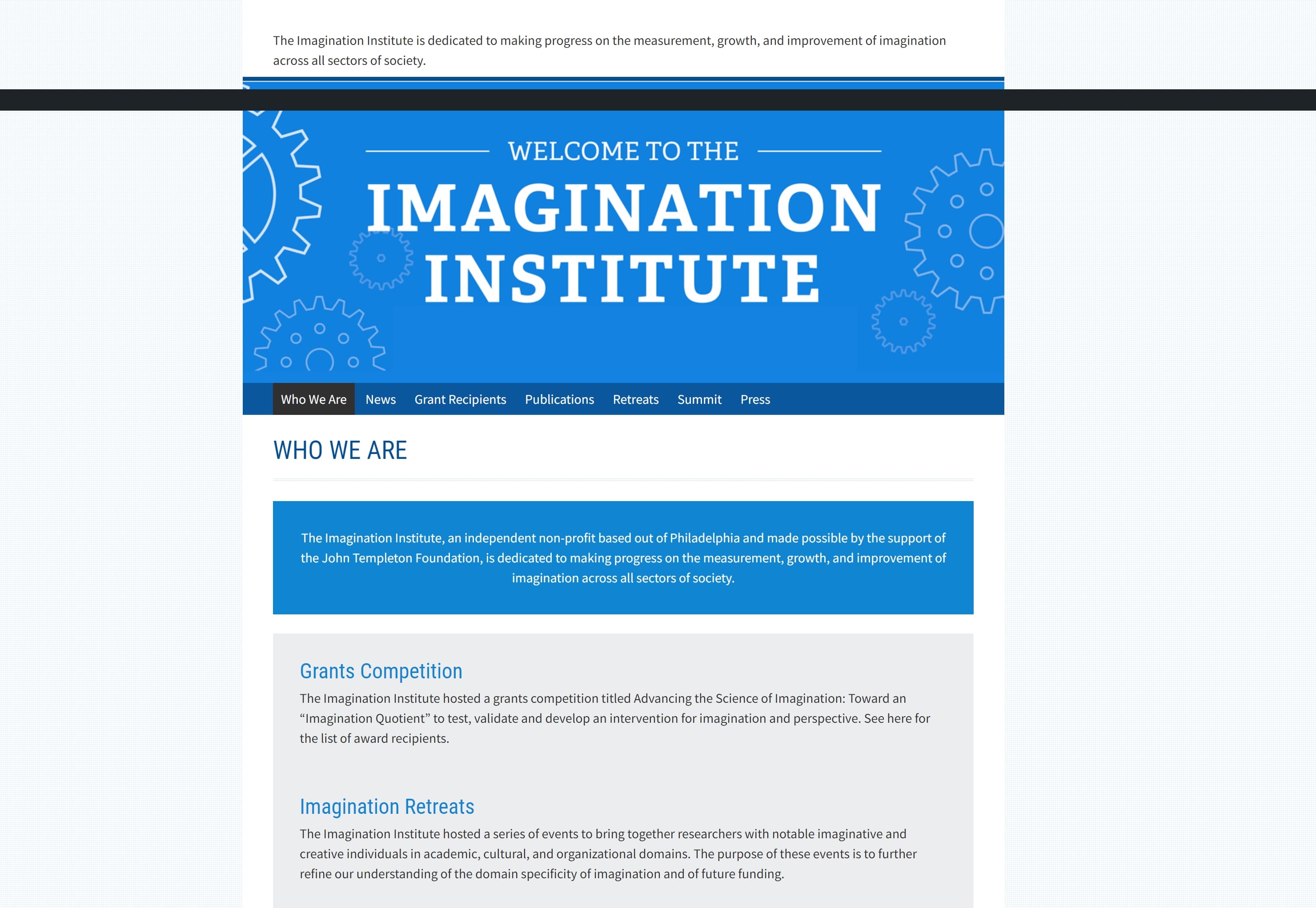 The Imagination Institute