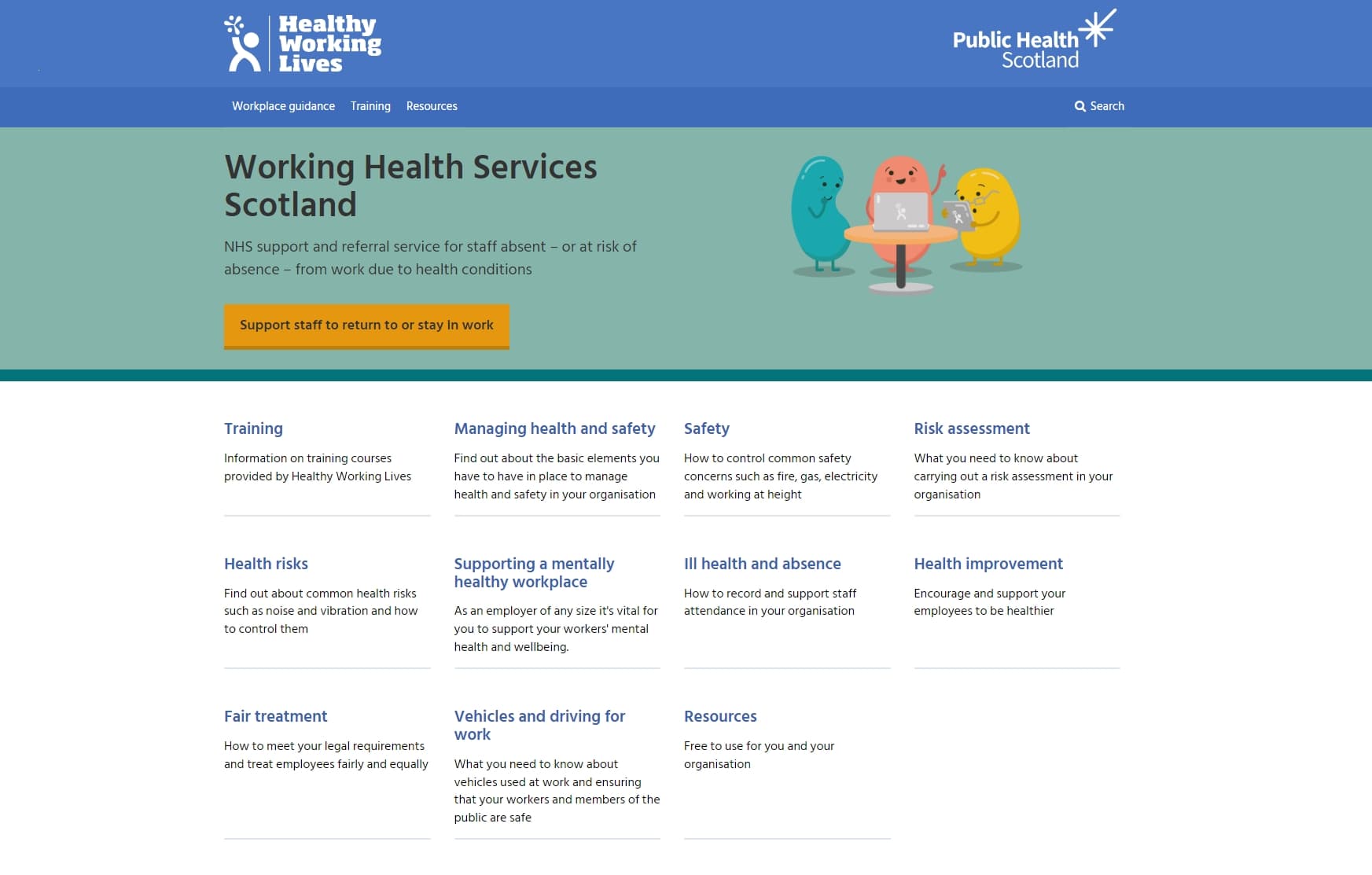 Healthy Working Lives - Public Health Scotland