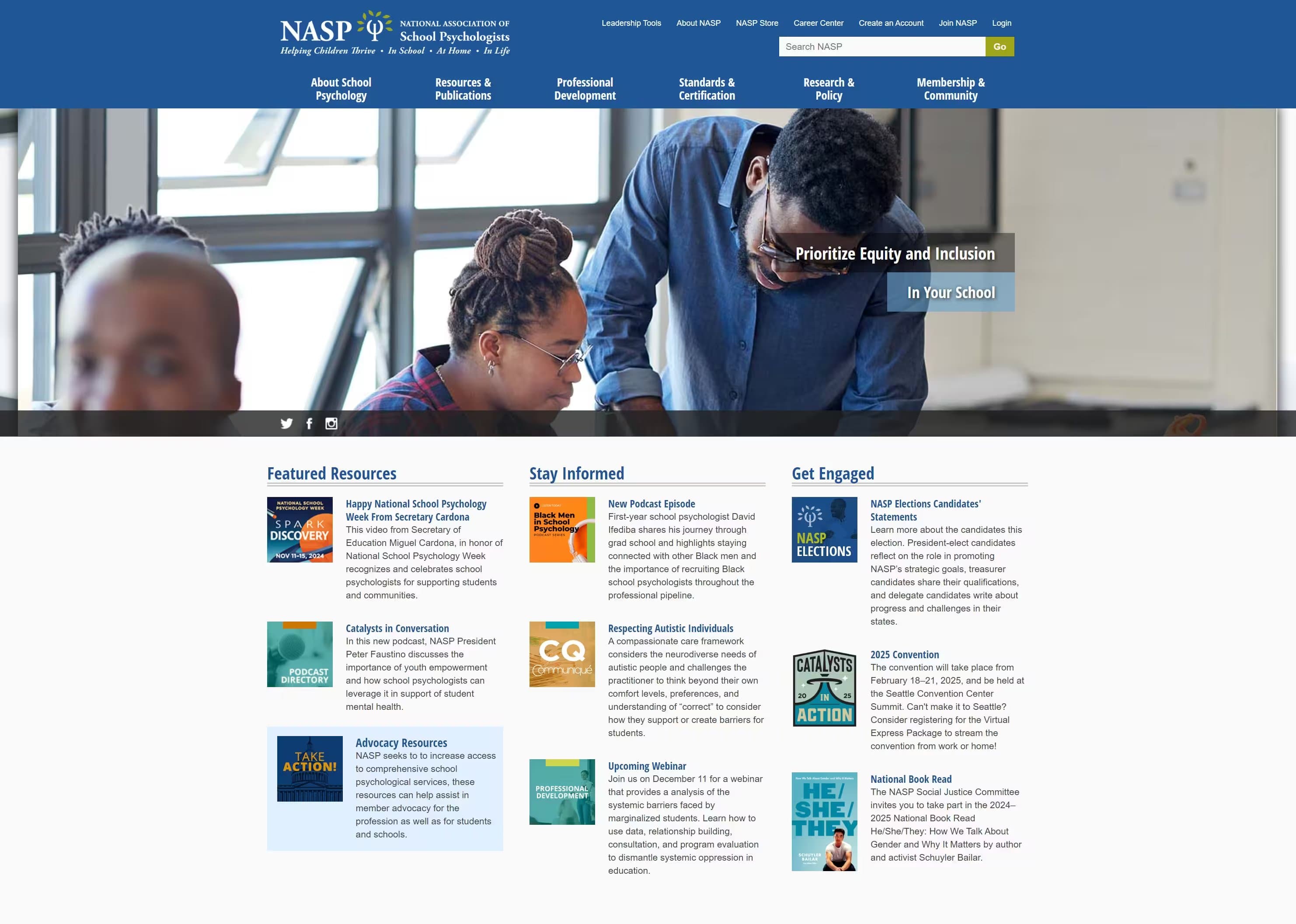 National Association of School Psychologists (NASP)