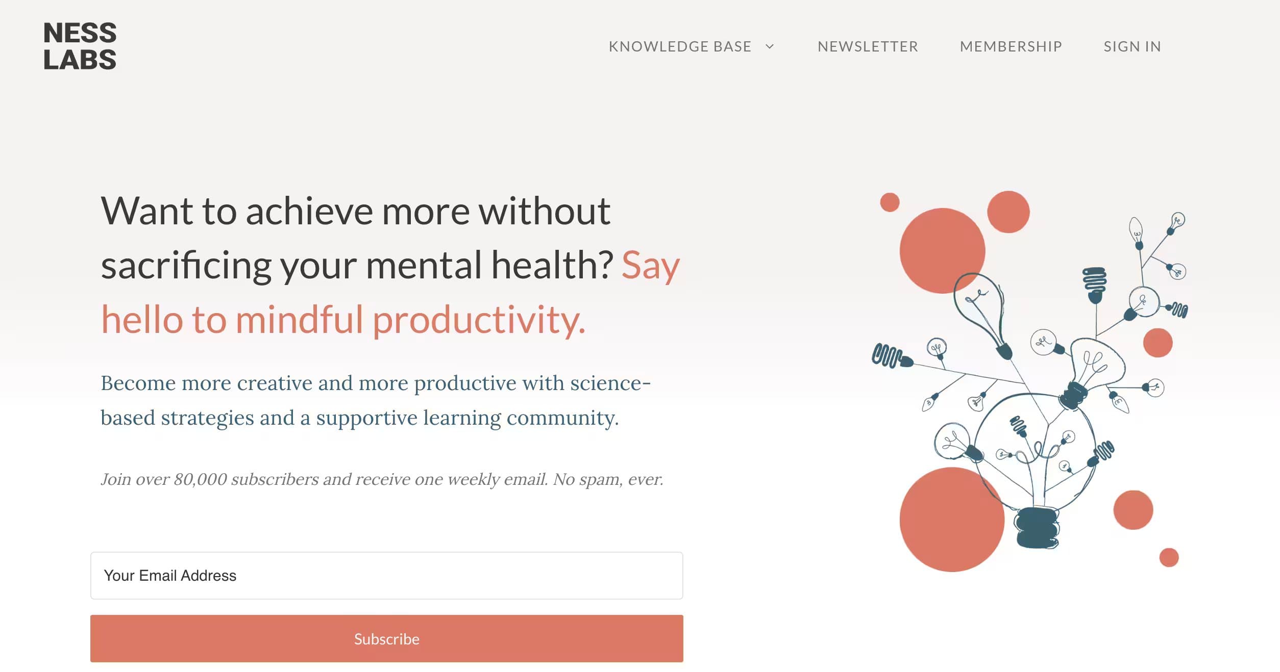Ness Labs - Mindful Productivity School for Knowledge Workers
