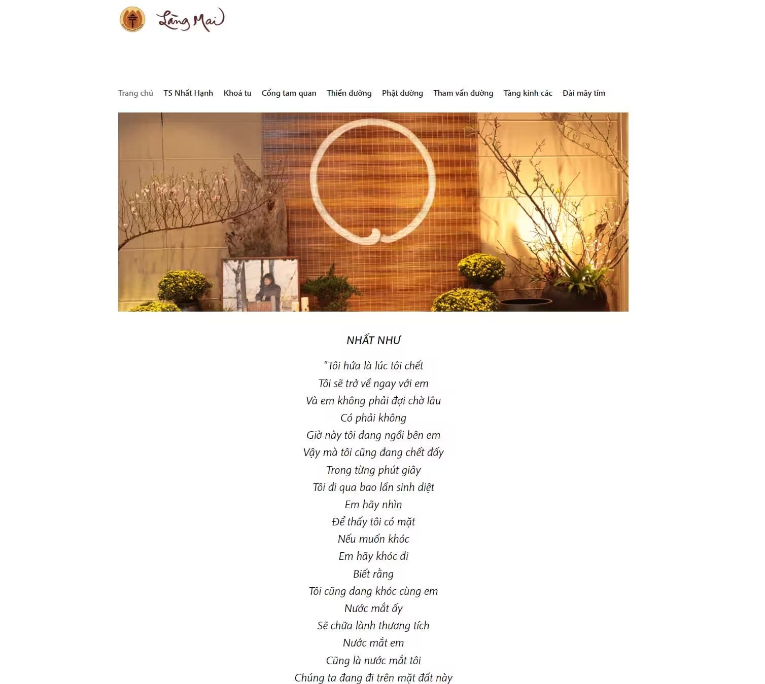 Làng Mai – Thích Nhất Hạnh