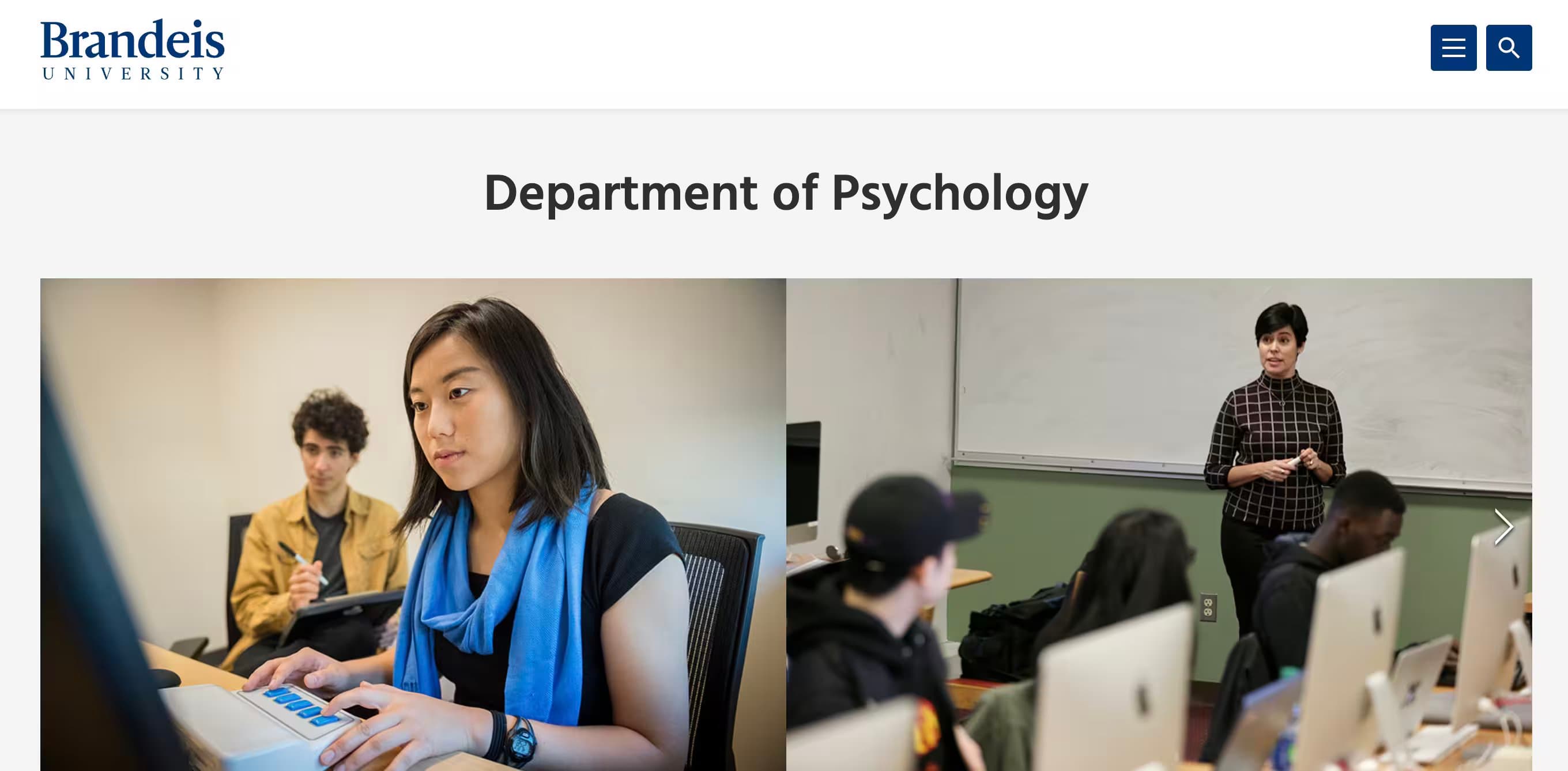 Brandeis University Department of Psychology