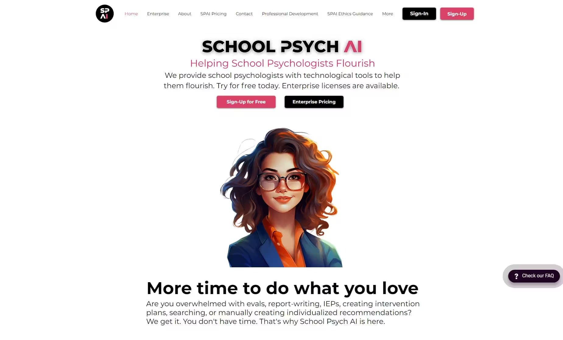 School Psych AI - Empowering School Psychologists with Cutting-Edge Technology