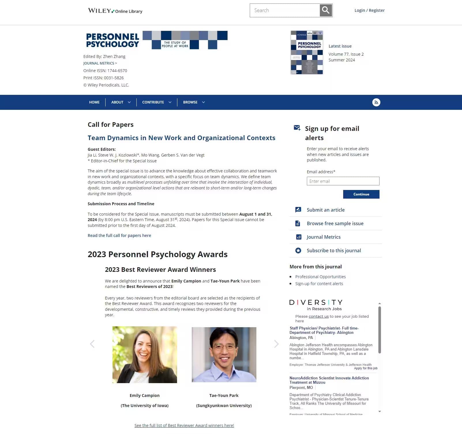 Personnel Psychology - Wiley Online Library