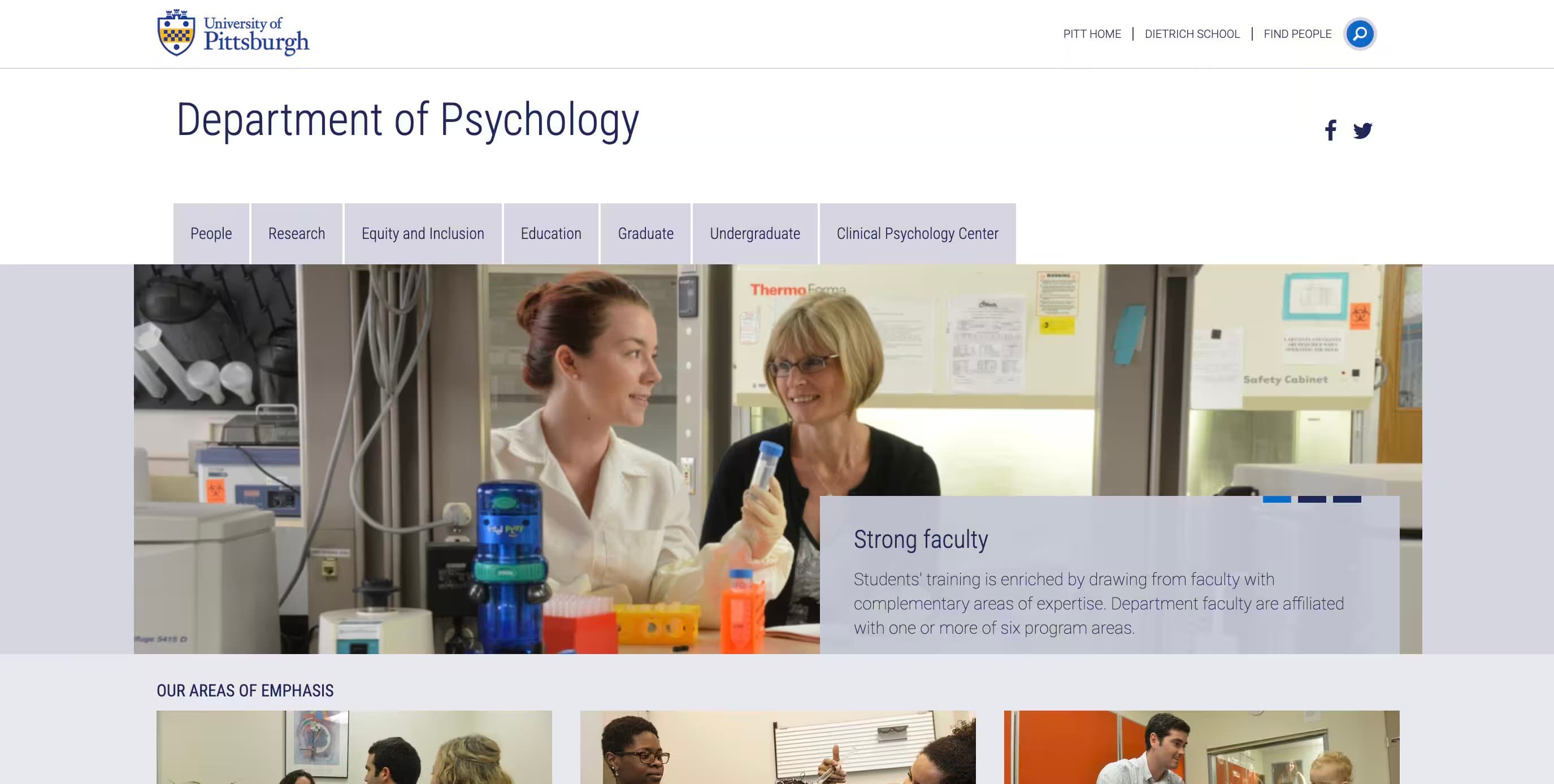 Psychology - University of Pittsburgh