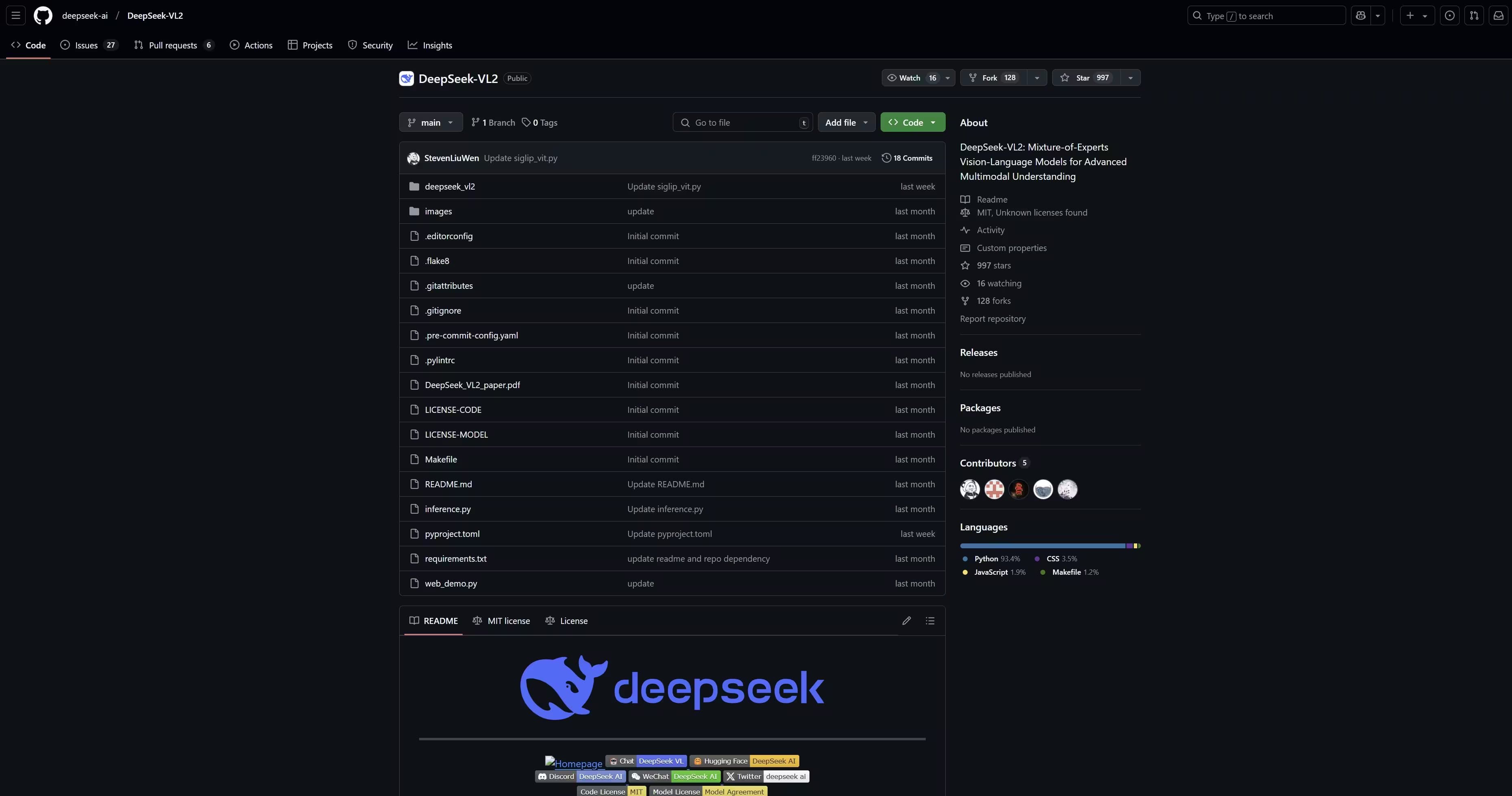 DeepSeek-VL2