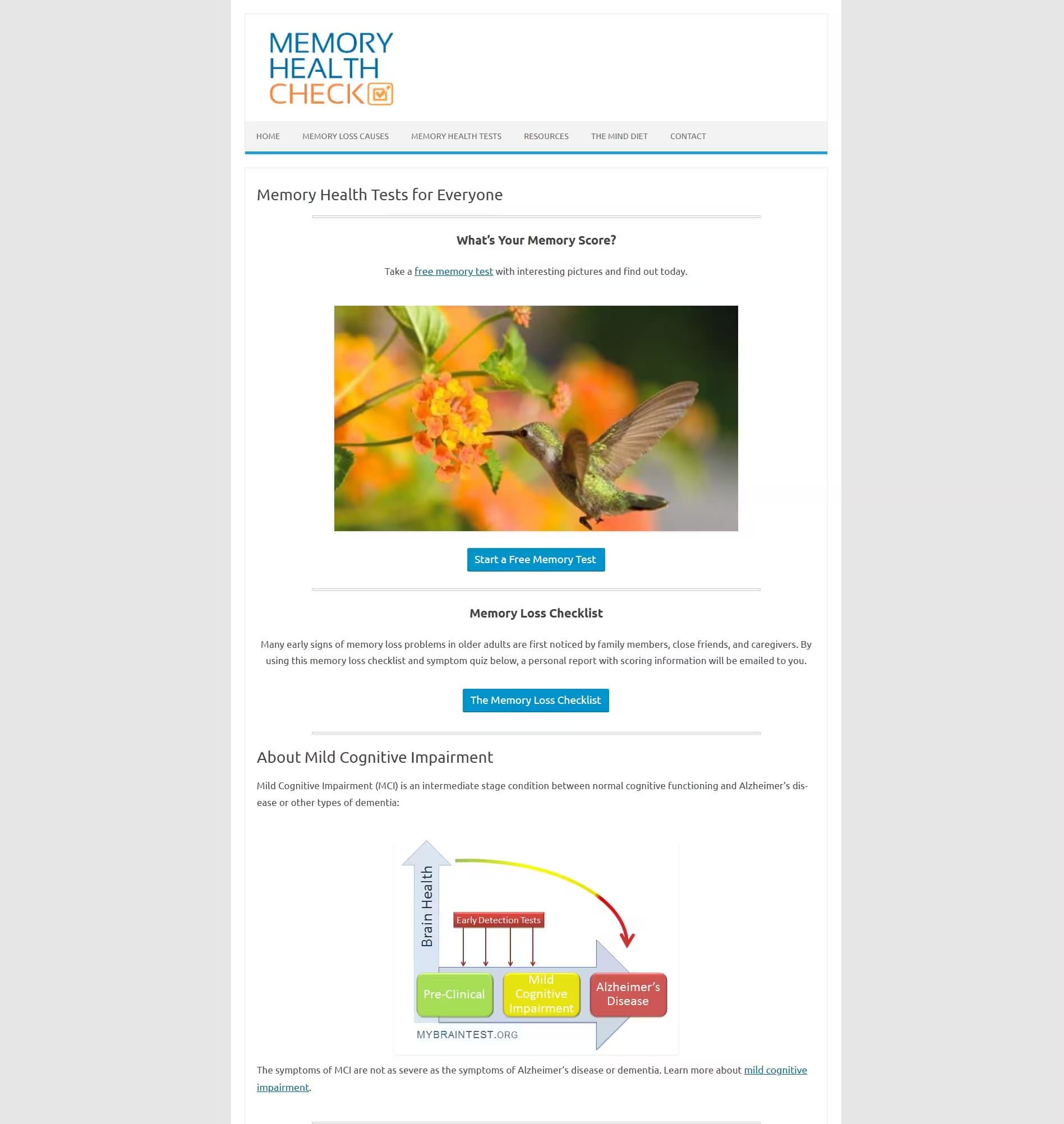MemoryHealthCheck | Free Memory Tests