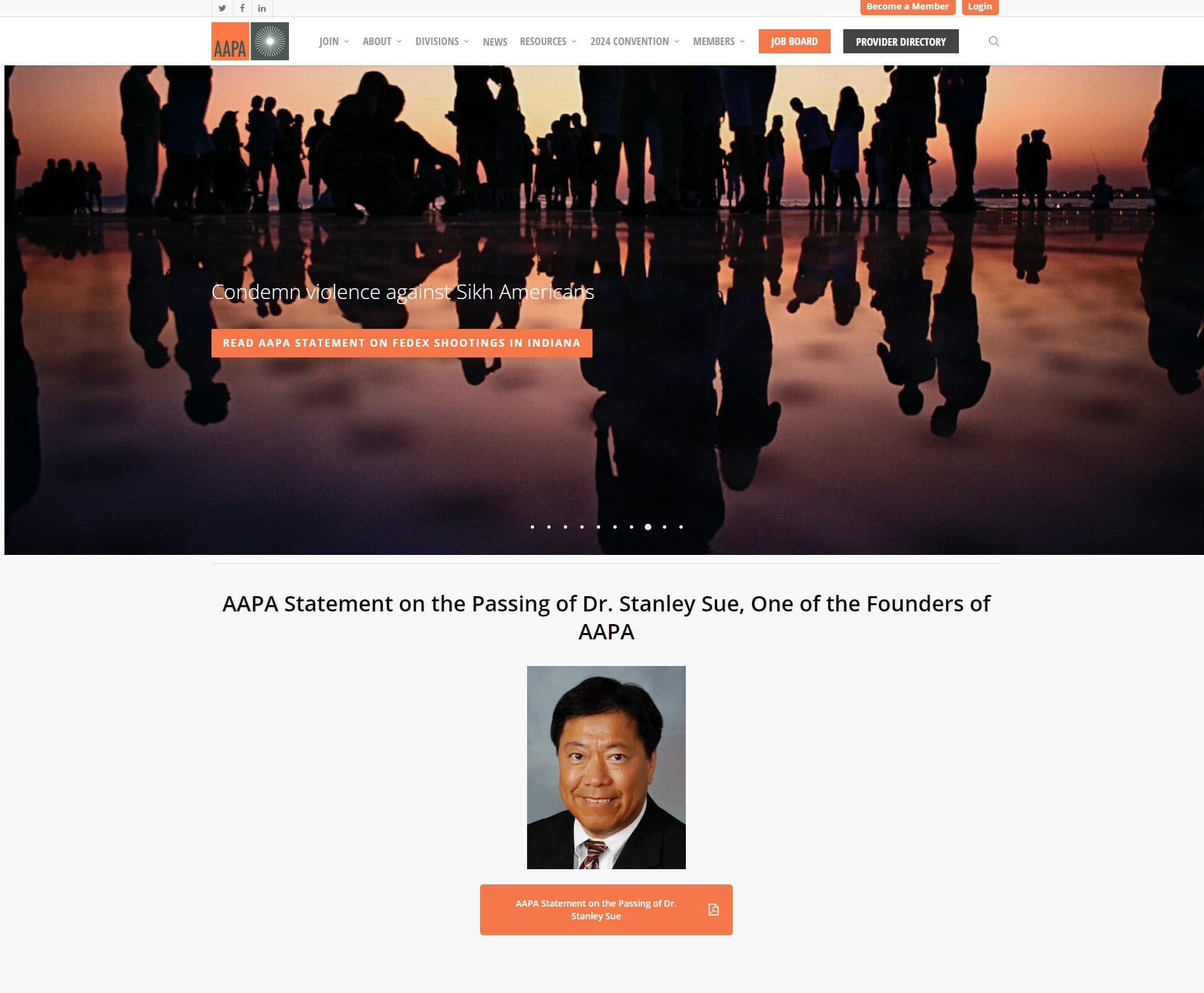 Asian American Psychological Association (AAPA) - Advancing Mental Health and Well-being