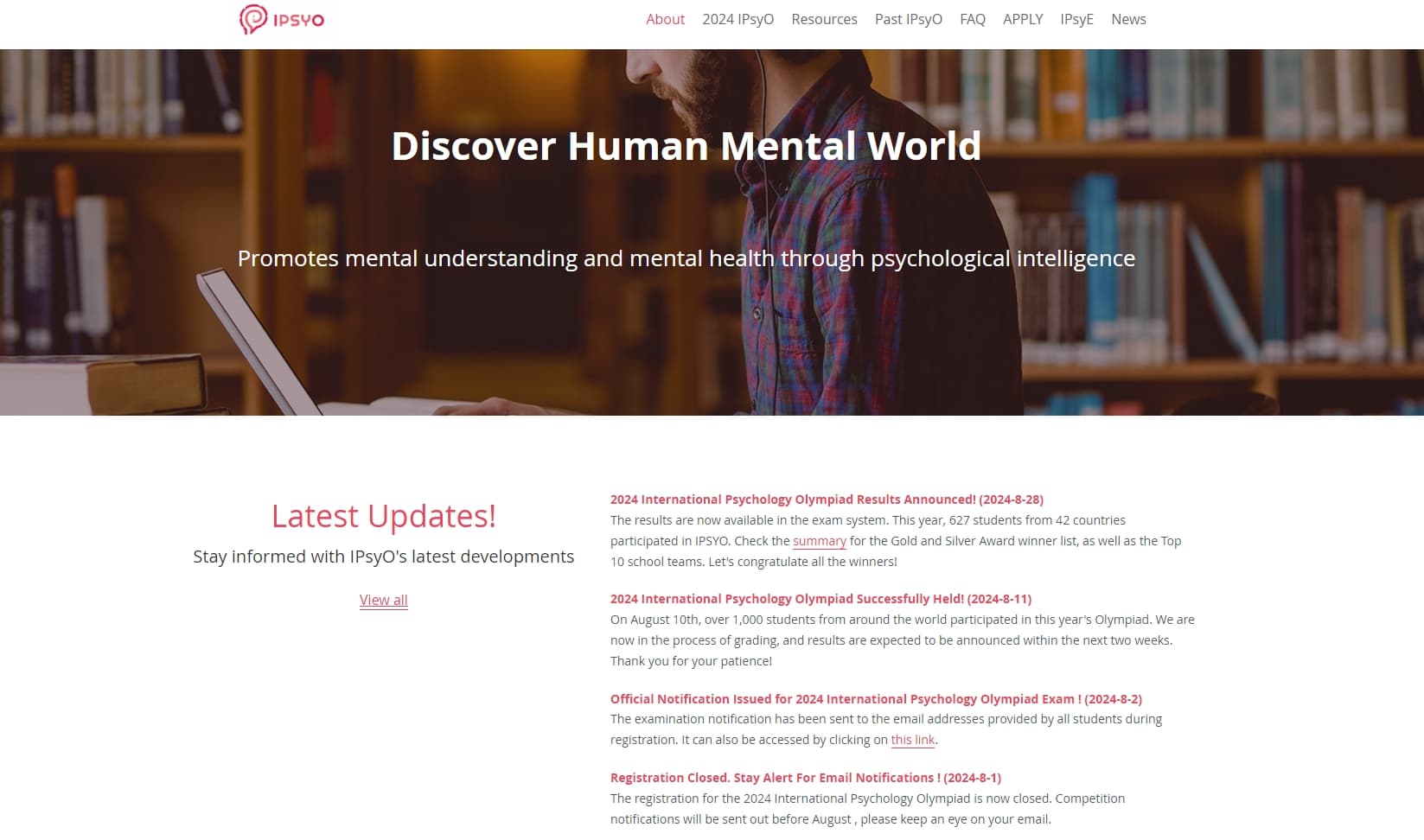International Psychology Olympiad - Unveiling the Human Mind and Advancing Psychological Intelligence